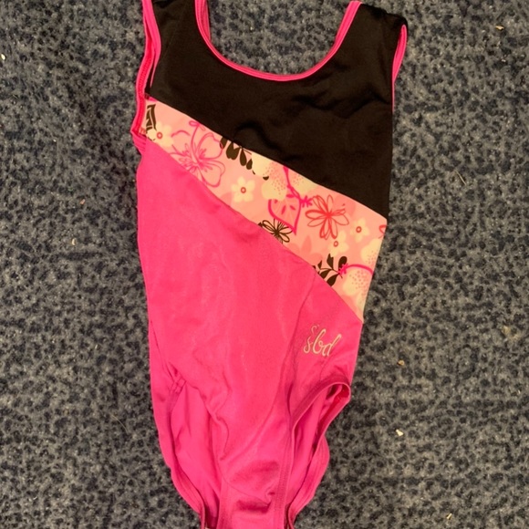 Floral Leotard - Picture 1 of 2